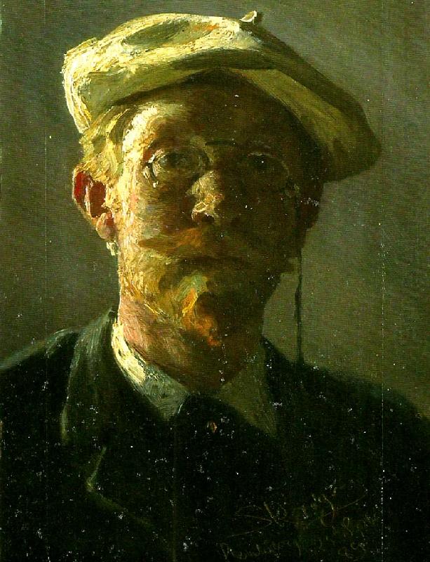 sjalvportratt, Peter Severin Kroyer